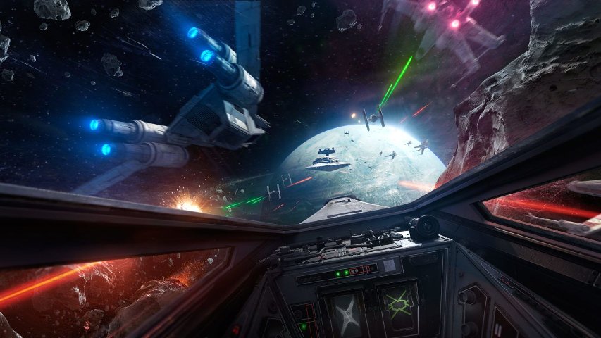 Promo art for the PSVR mission in the first Battlefront.