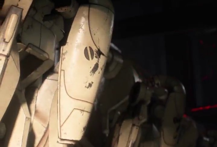 B1 battle droid in Battlefront II.