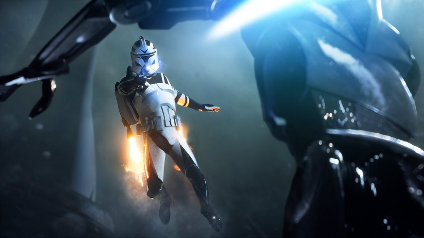 Phase I clone jump trooper. Kamino.